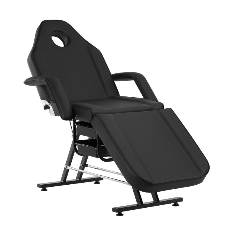 Sillon cosmetic chair with cuvettes black
