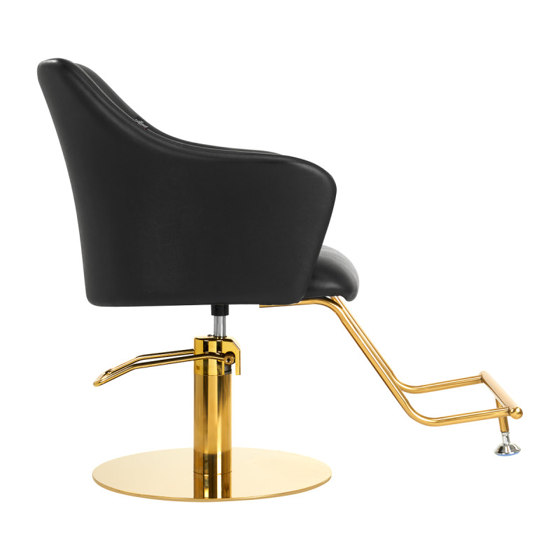 Hairdressing chair Gabbiano Marbella Black