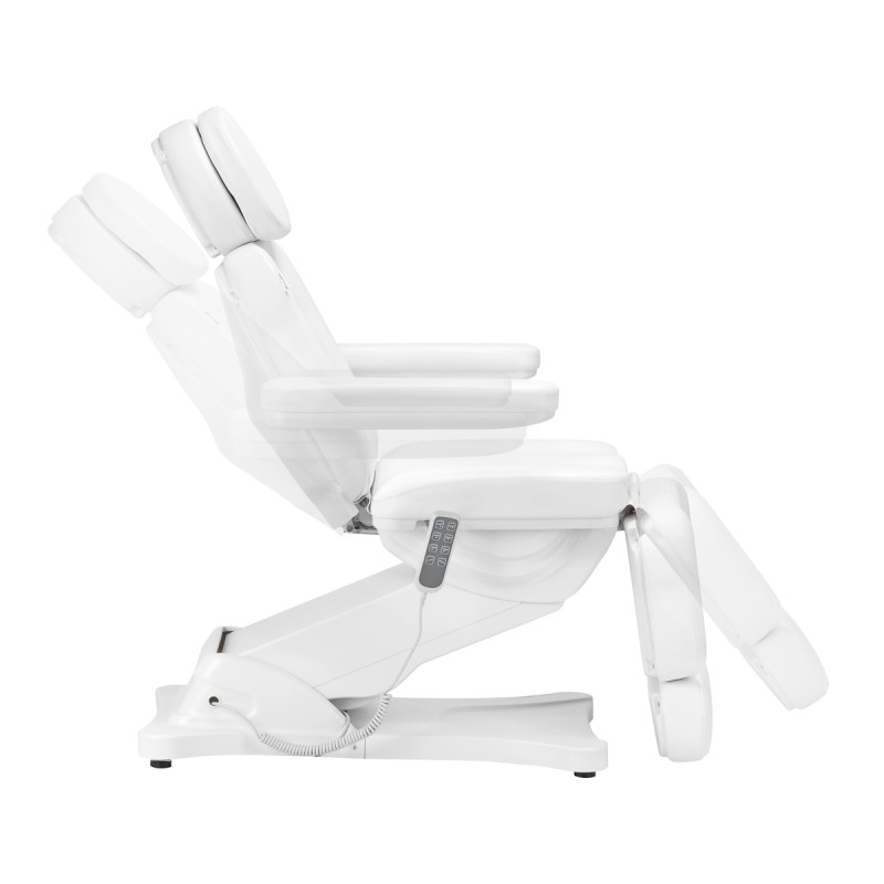 Electric cosmetic chair SILLON CLASSIC 4 motors with cradle white