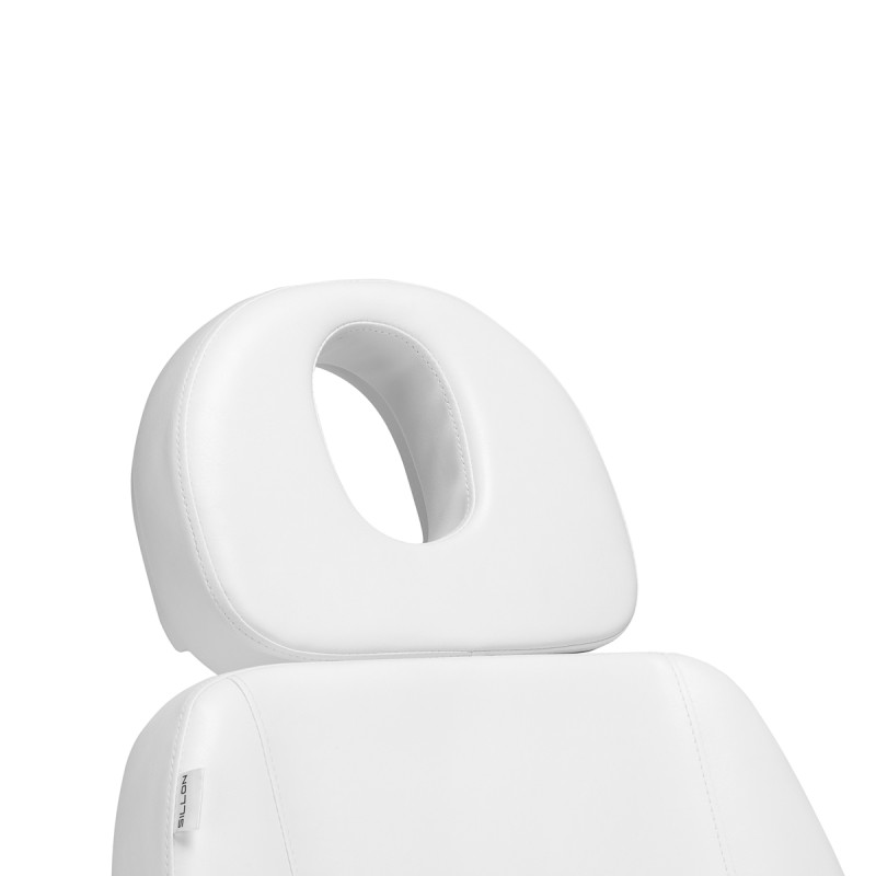 Electric cosmetic chair SILLON CLASSIC 4 motors with cradle white