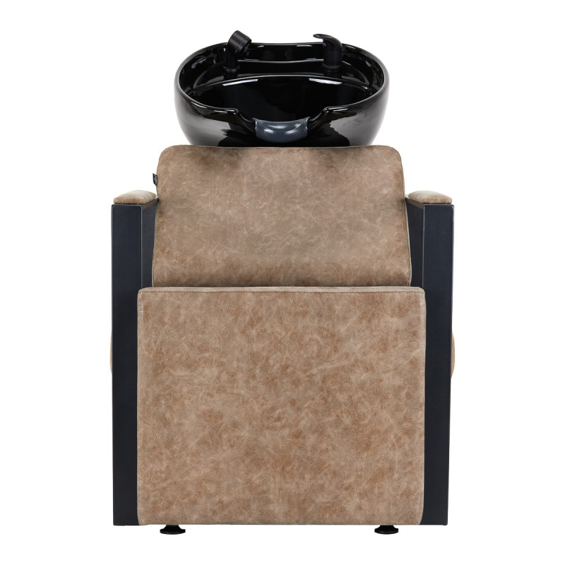 Hairdressing Wash Unit Modena Black Antique