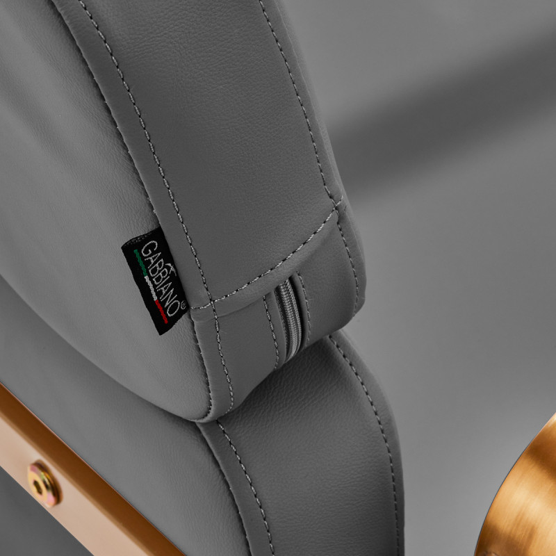 Gabbiano Porto-GM hairdressing chair gray