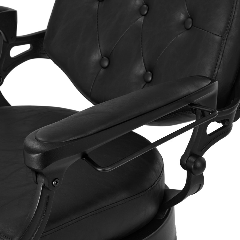 Barber chair President Black