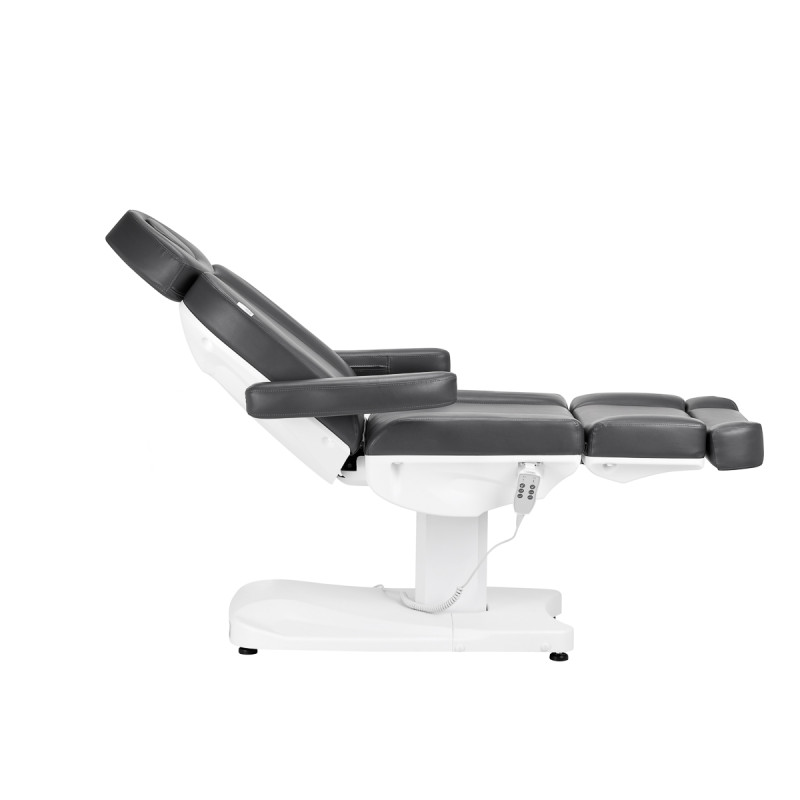 Electric cosmetic chair Azzurro 803D 3-motors grey