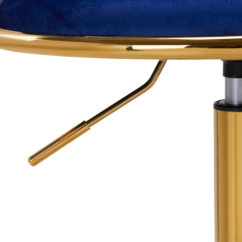 4Rico swivel chair QS-GW01G navy blue