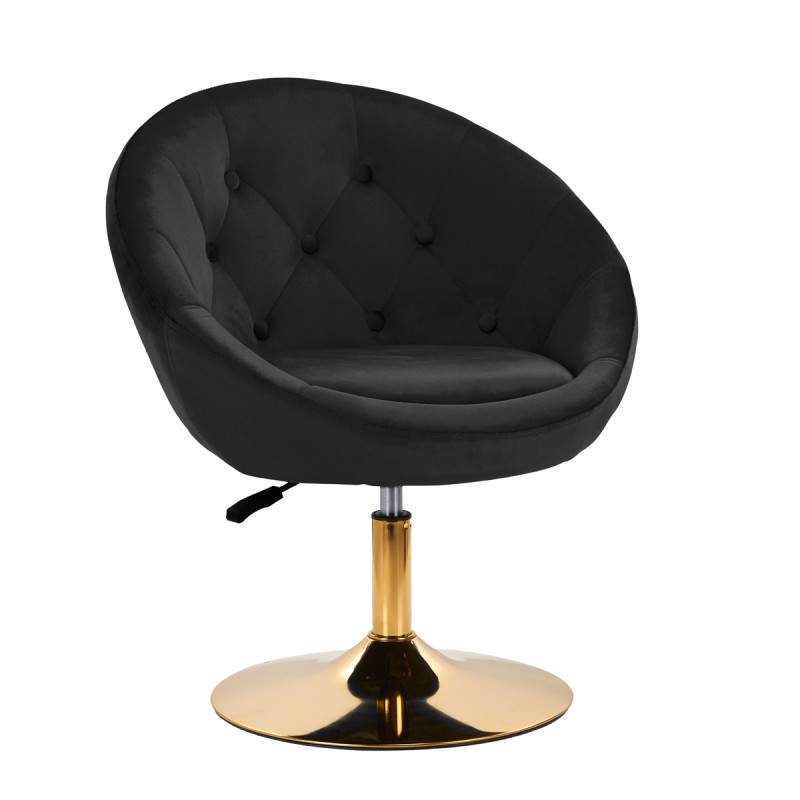 4Rico swivel chair QS-BL12G black