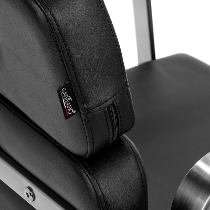 Gabbiano Porto hairdressing chair black