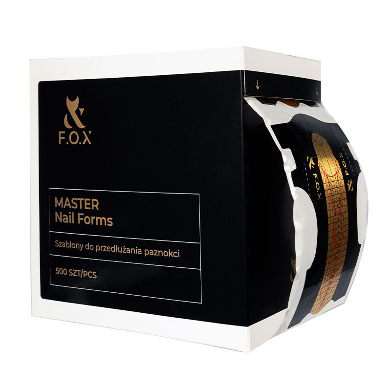 Paper nail forms - Master Nail Forms F.O.X - 500 pcs