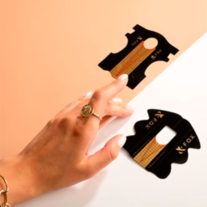 Бумажные формы для наращивания ногтей - Master Nail Forms F.O.X - 500 шт