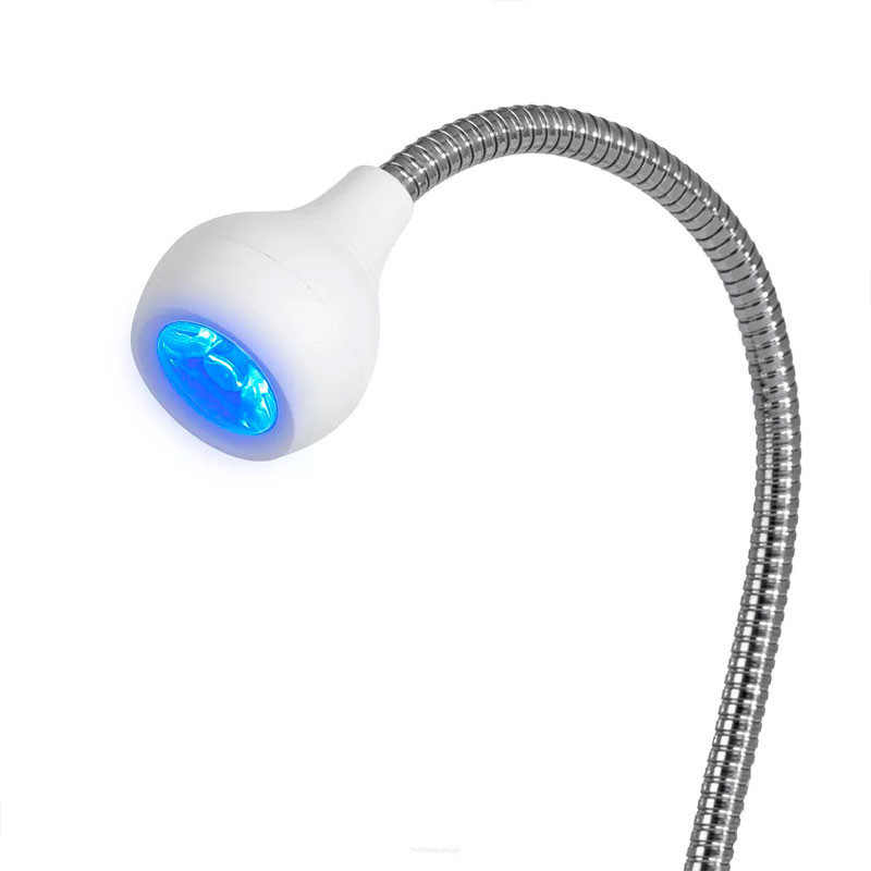Лампа для сушки геля Glow UV Snake, белая