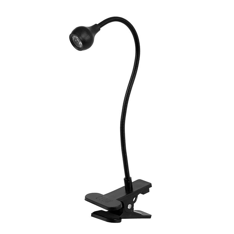 Geelikuivauslamppu Glow UV Snake, musta