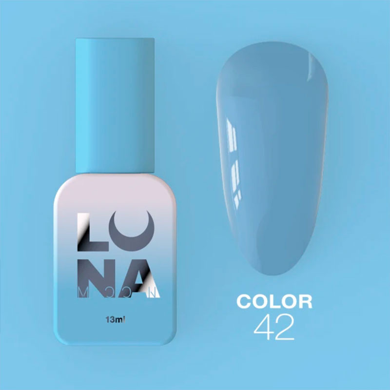 Colored gel polish Lunamoon Nr 42 - 13 ml