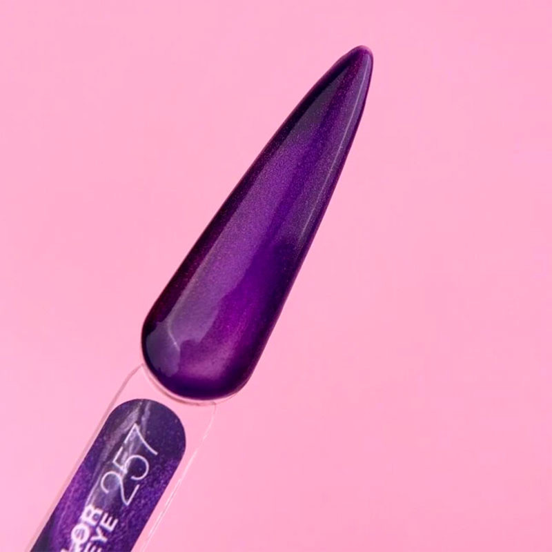 Цветной гель-лак Lunamoon Cat Eye Nr 257 - 13 ml
