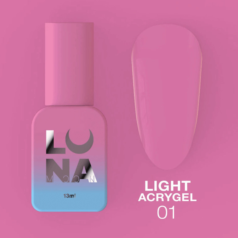 Жидкий акригель - Liquid Light Acrygel - Lunamoon Nr 1 - 13ml