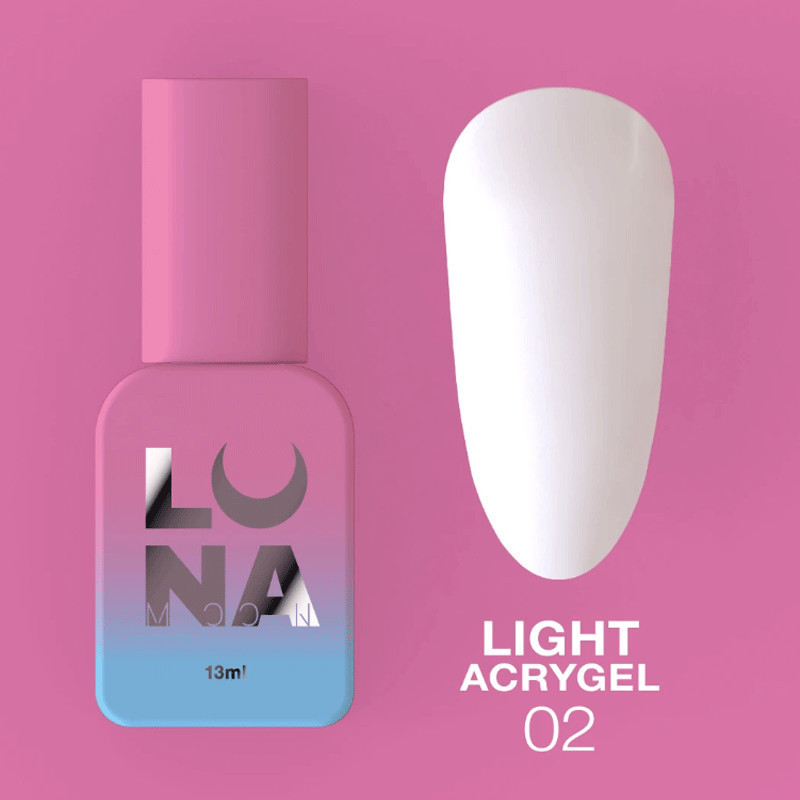 Жидкий акригель - Liquid Light Acrygel - Lunamoon Nr 2 - 13ml