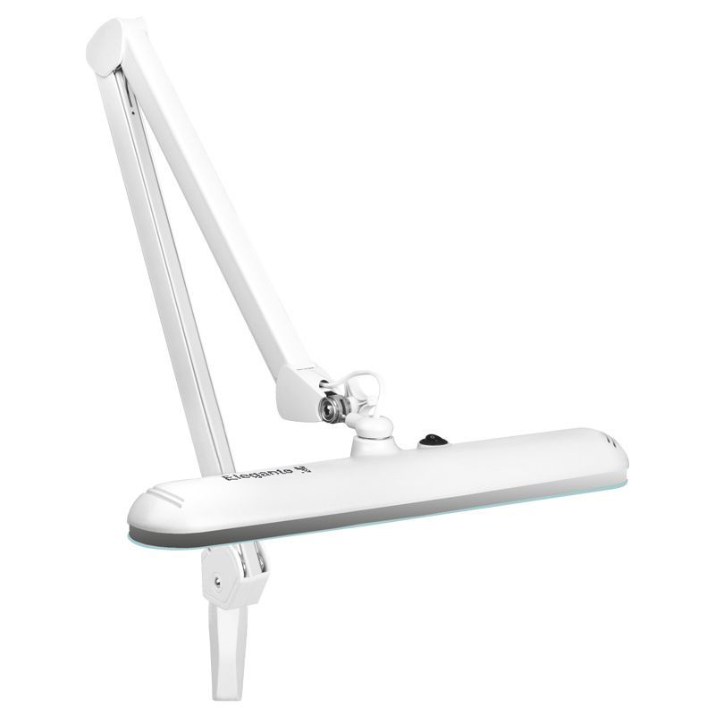Elegant LED workshop lamp 801st standard white vise