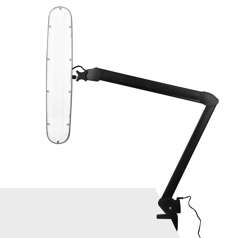 801st elegant LED work lamp with standard black vise