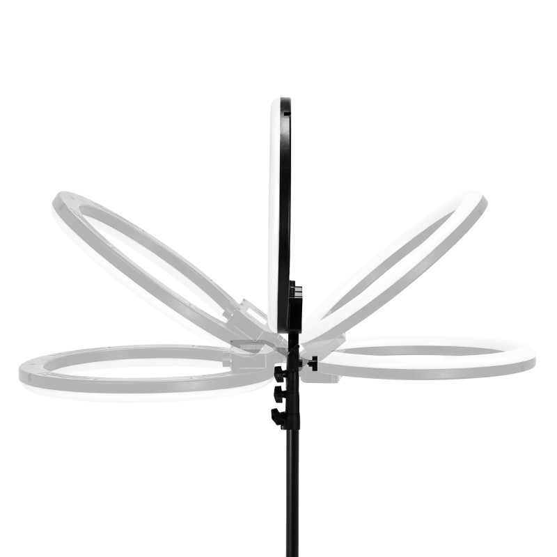 GLOW 18" bsc RGB ring lamp with 45W tripod