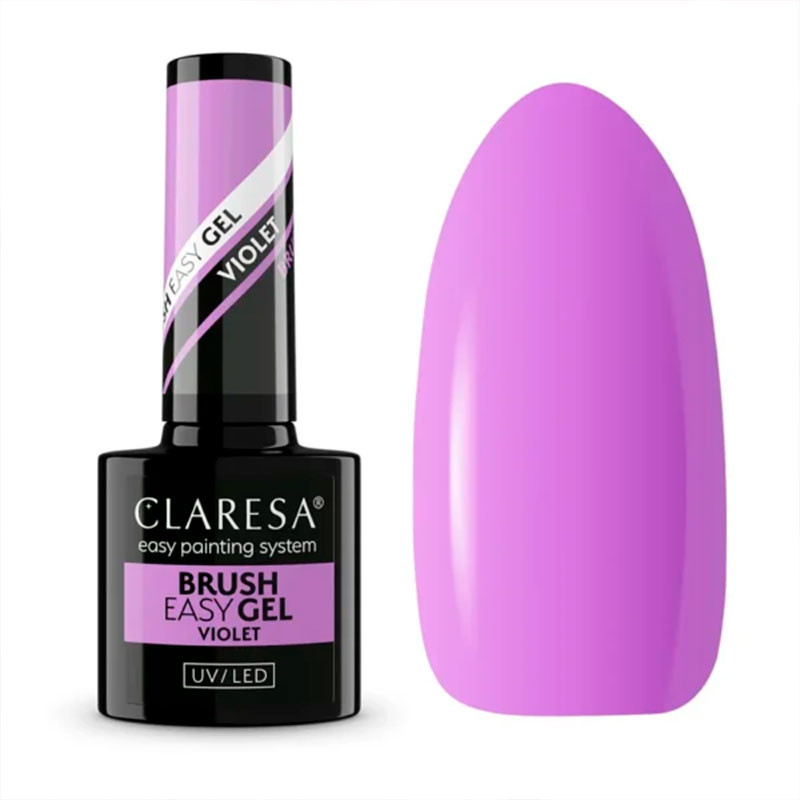 Базовое покрытие  Brush Easy Gel Base Claresa Violet - 5 g