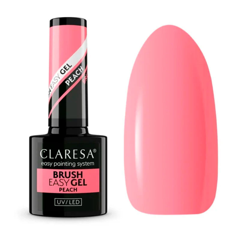 Базовое покрытие  Brush Easy Gel Base Claresa Peach - 5 g