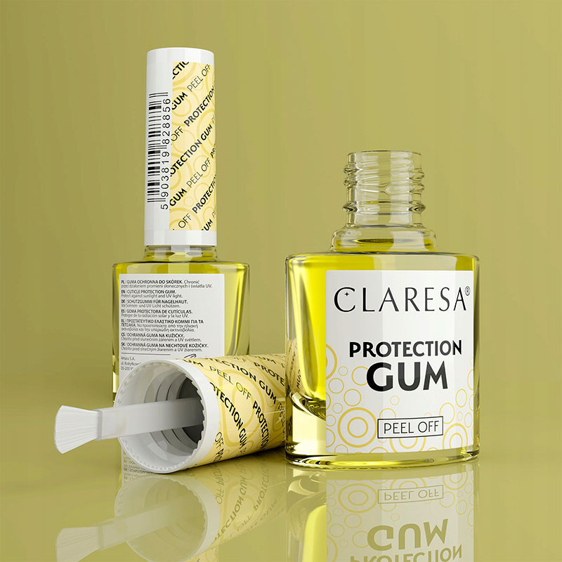 Жидкая лента для кутикулы Claresa Protection Gum - 5 г