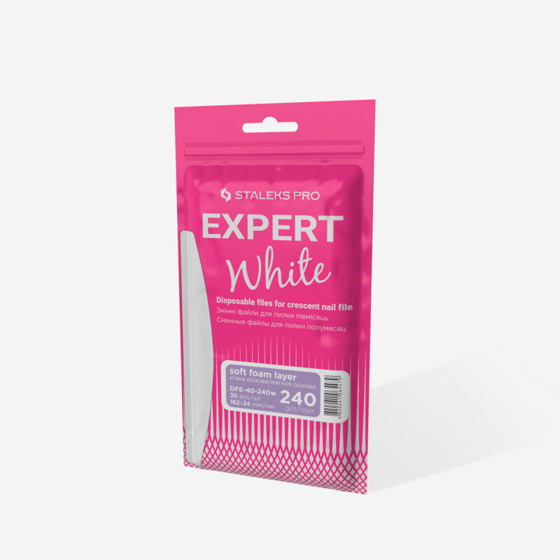 Vaihdettavat viilat kuunmuotoiseen viilaan (pehmeä pohja) – Staleks Pro Expert 40 – 240 grit (kpl)