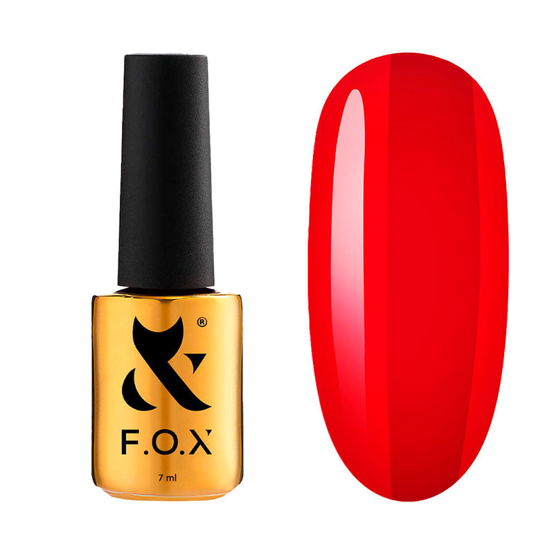Цветной гель-лак - Lipstick F.O.X 003 Sexy Red - 7 ml