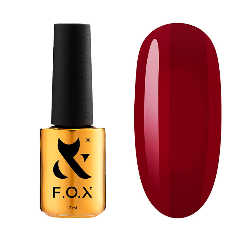 Цветной гель-лак - Lipstick F.O.X 009 Velvet Berry - 7 ml