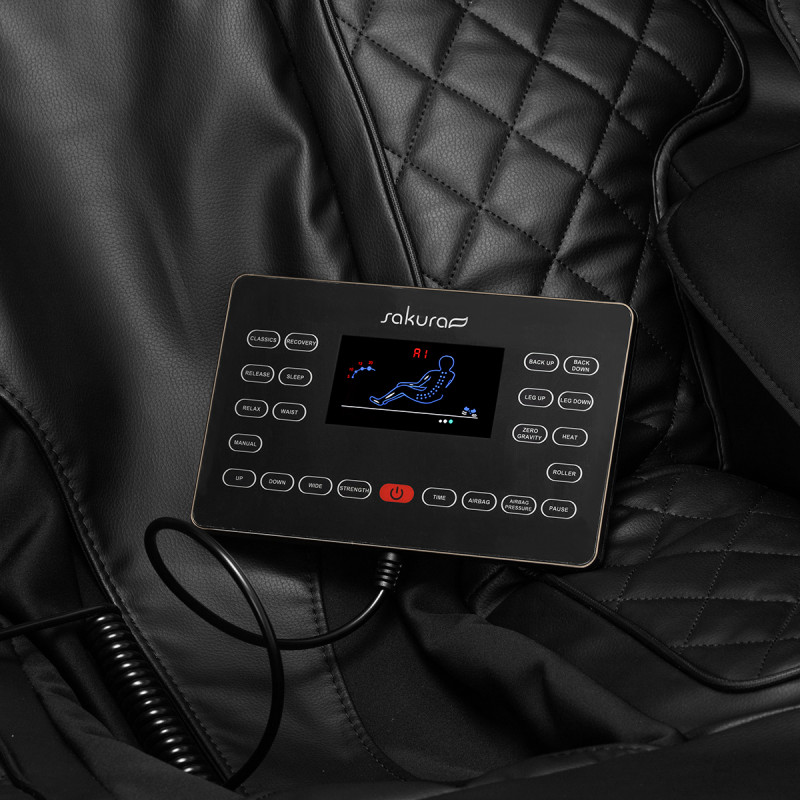 Sakura Massage Chair Luxury 808 black beige