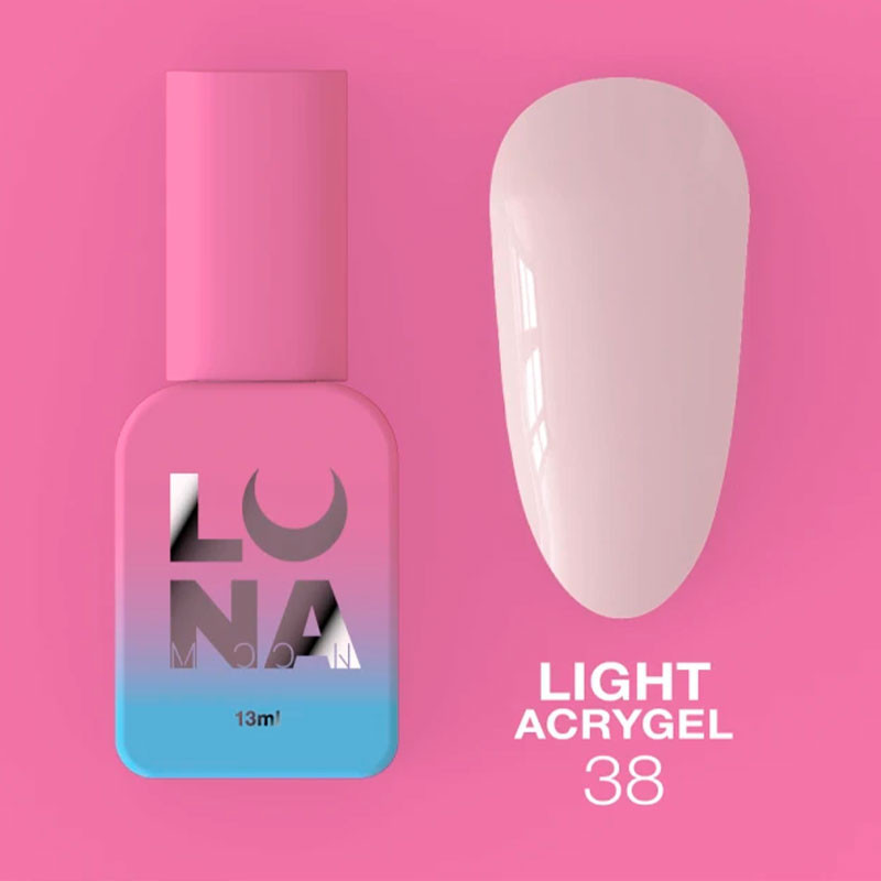Liquid Light Acrygel - Lunamoon Nr 38 - 13ml