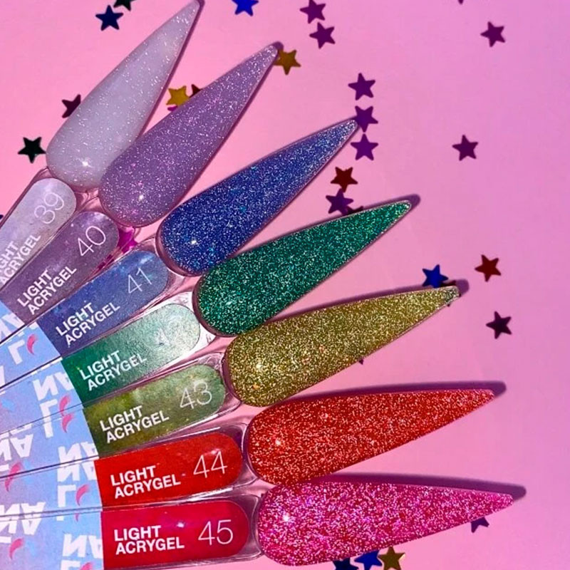 Жидкий акригель - Liquid Light Acrygel - Lunamoon Nr 44 - 13ml