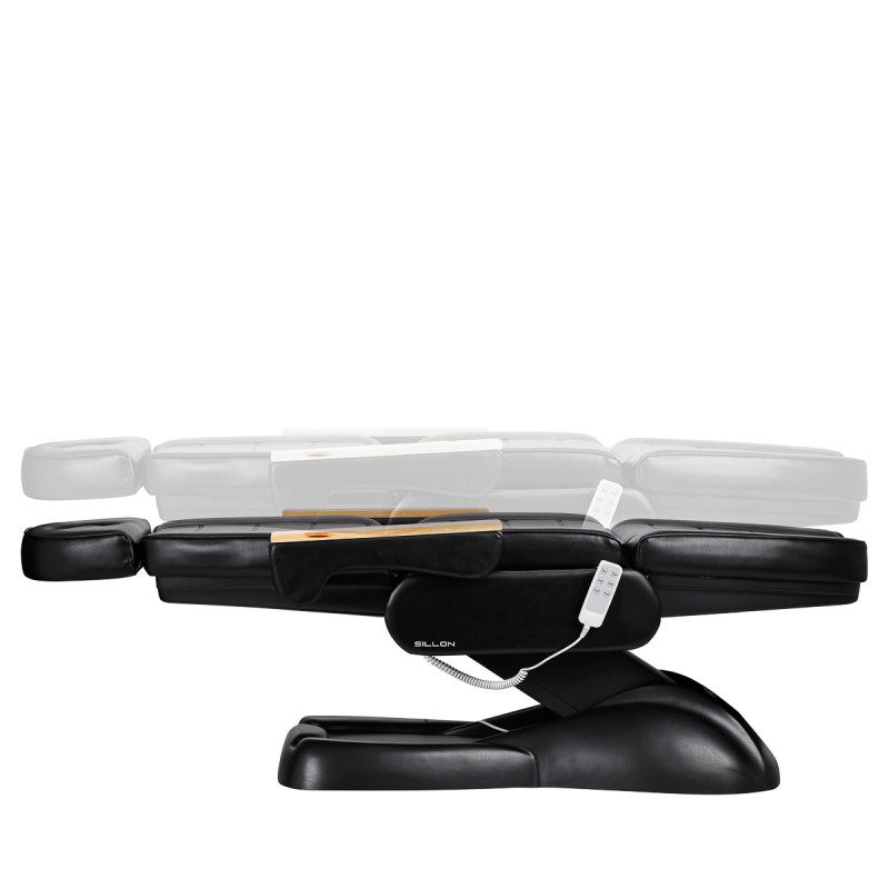 Electric cosmetic chair SILLON Lux 273B 3 actuators black