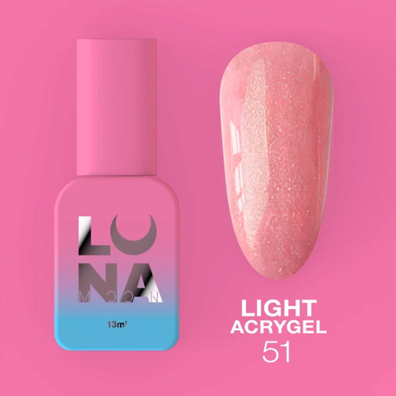 Liquid Light Acrygel - Lunamoon Nr 51 - 13ml