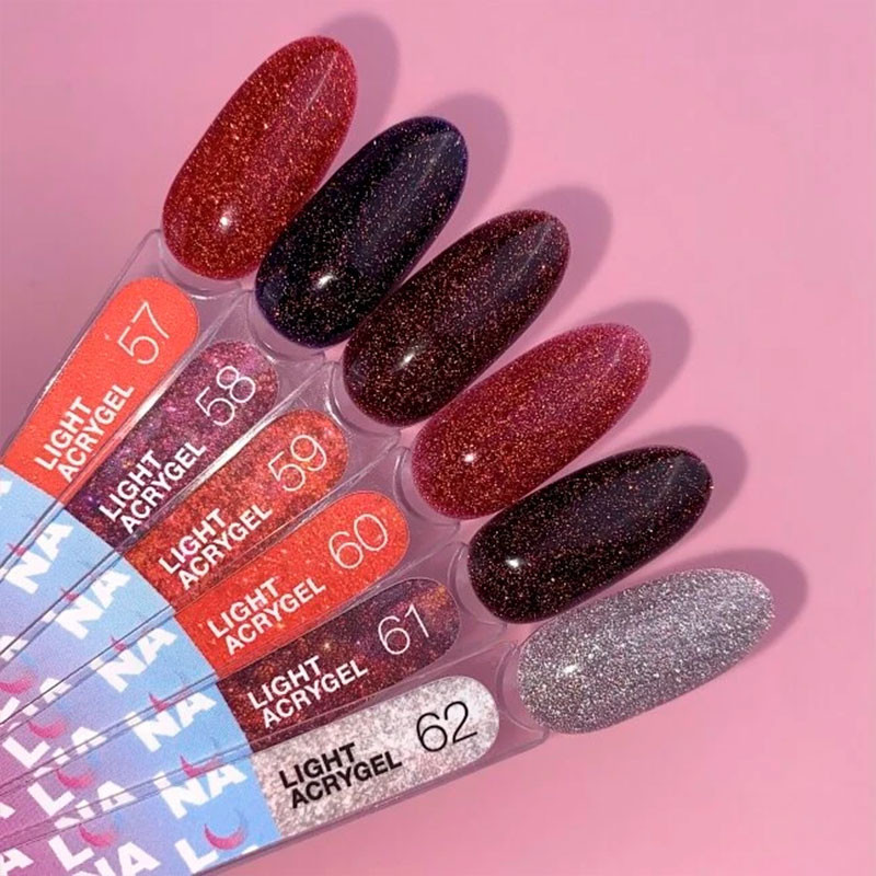 Жидкий акригель - Liquid Light Acrygel - Lunamoon Nr 60 - 13ml