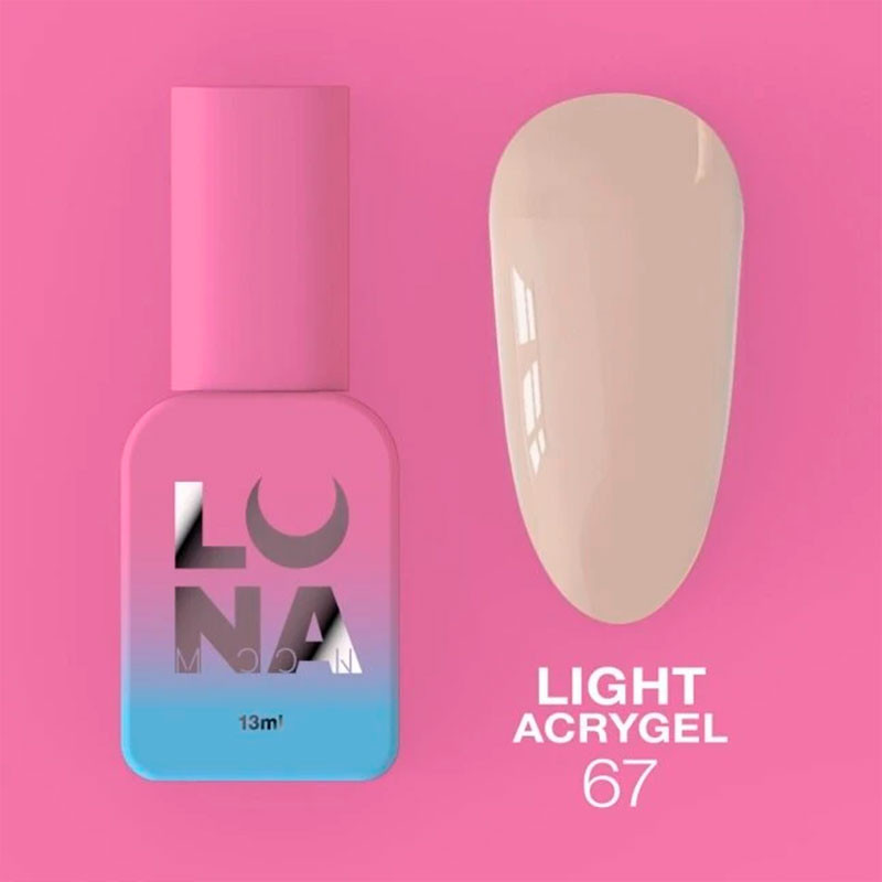 Liquid Light Acrygel - Lunamoon Nr 67 - 13ml