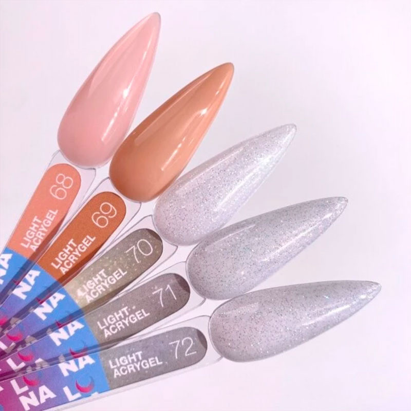 Жидкий акригель - Liquid Light Acrygel - Lunamoon Nr 68 - 13ml
