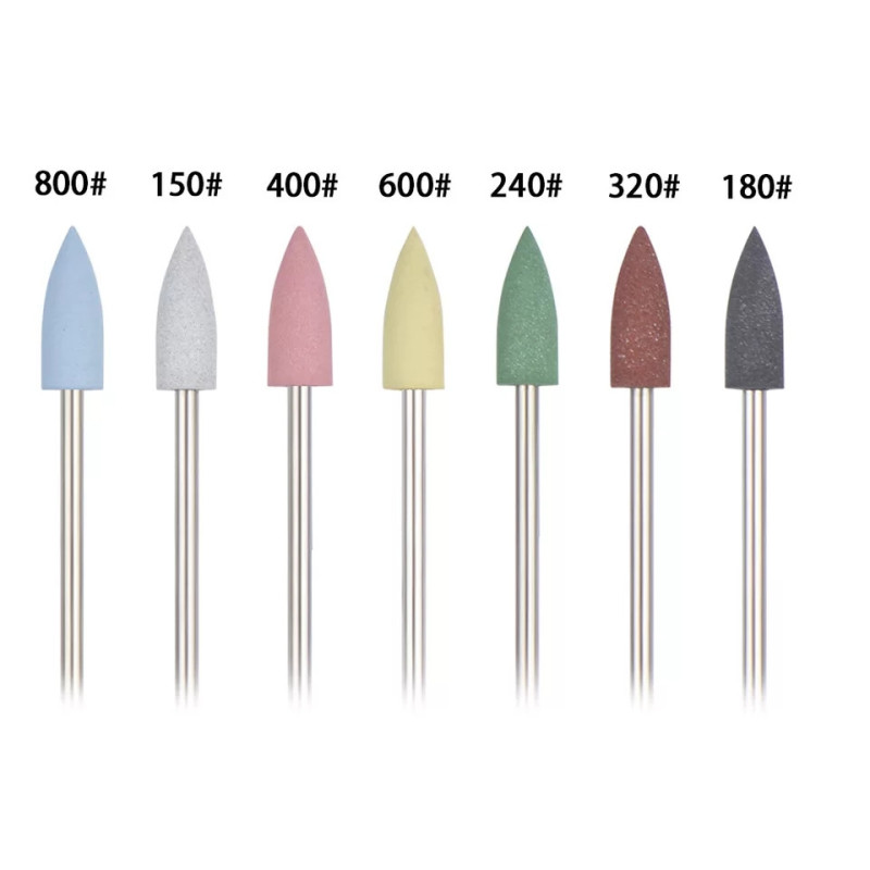 Силиконовый шлифовщик для маникюра – Orange Beauty Tools – 400 грит – розовый