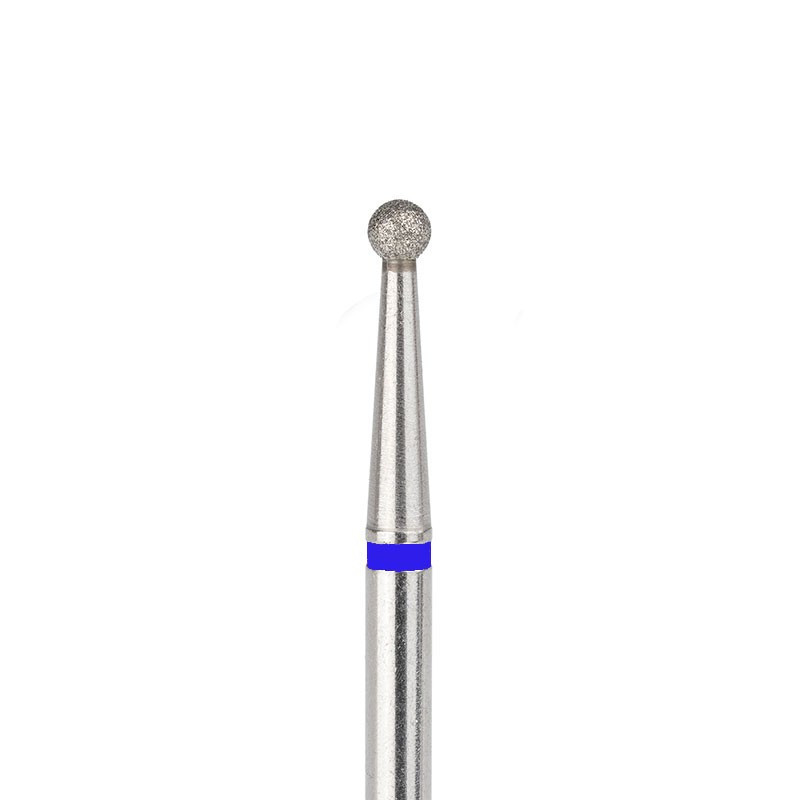 Алмазная фреза для маникюра "Шар" - Orange Beauty Tools - Синяя - 3.0 мм