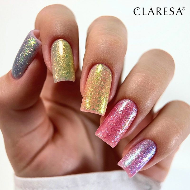 Color Gel Polish - Claresa - Unicorn Glow № 2, 5 ml