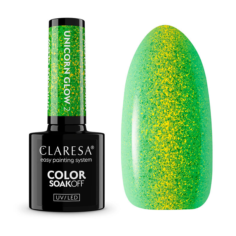 Цветной гель-лак - Claresa - Unicorn Glow № 2, 5 ml
