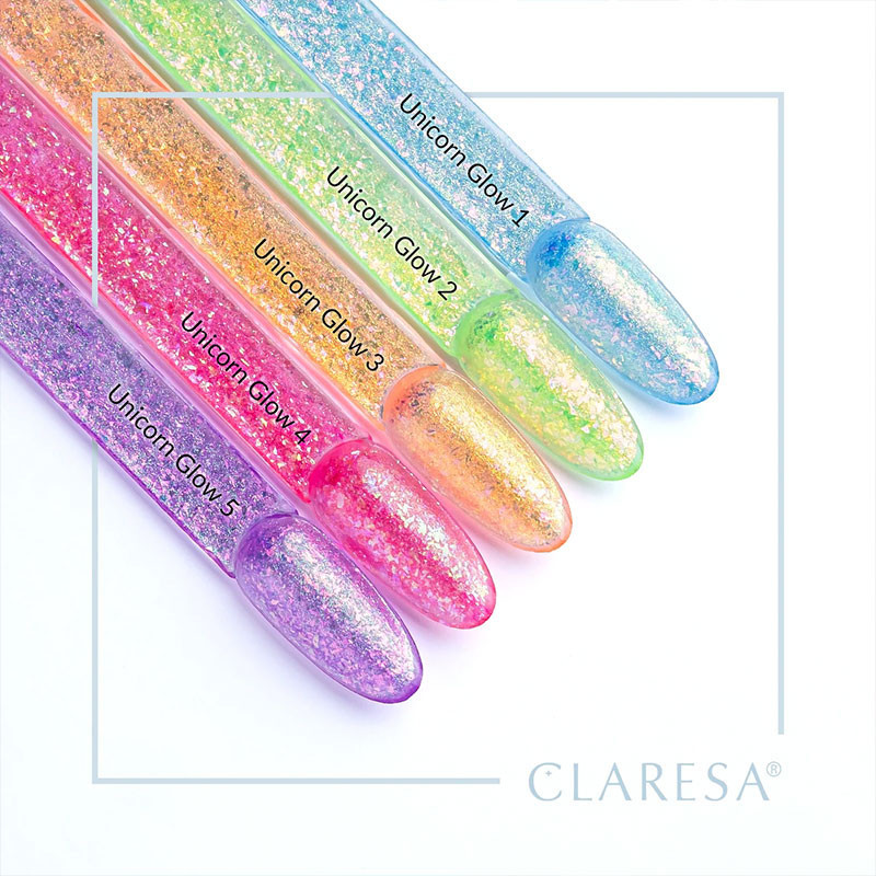 Цветной гель-лак - Claresa - Unicorn Glow № 3, 5 ml