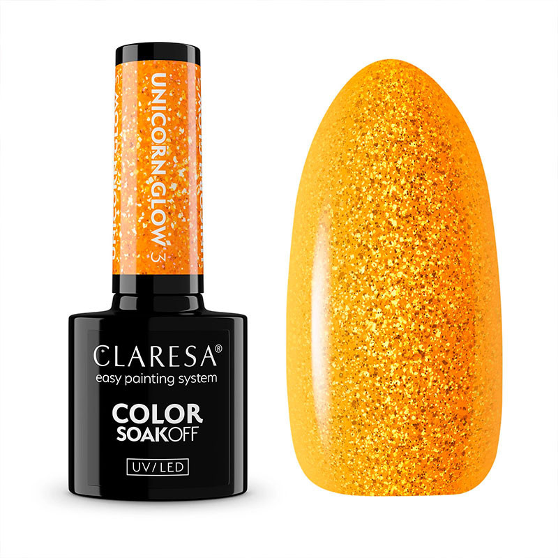 Цветной гель-лак - Claresa - Unicorn Glow № 3, 5 ml