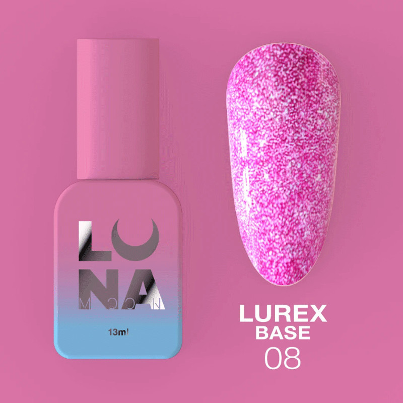 Lunamoon Lurex Base Nr 8 - 13ml