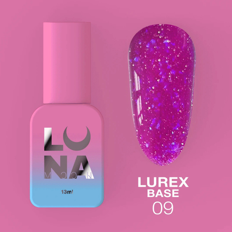 Lunamoon Lurex Base Nr 9 - 13ml