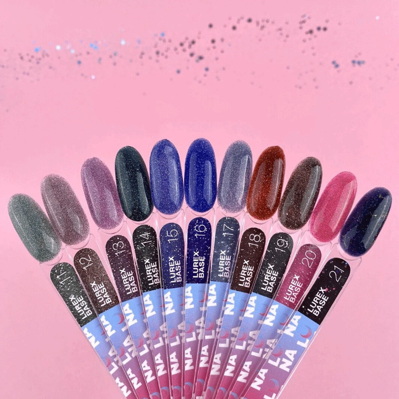 Камуфлирующая база Lunamoon Lurex Base Nr 12 - 13ml