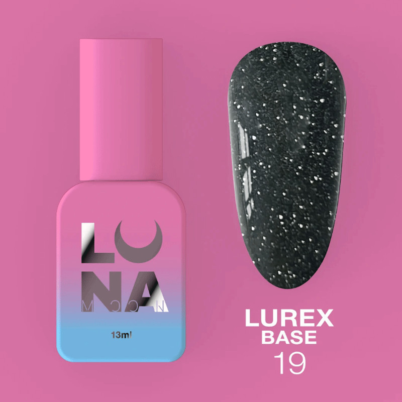 Камуфлирующая база Lunamoon Lurex Base Nr 19 - 13ml