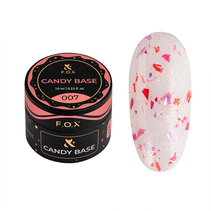 База для гель-лака - Candy Base F.O.X 007, 10 ml