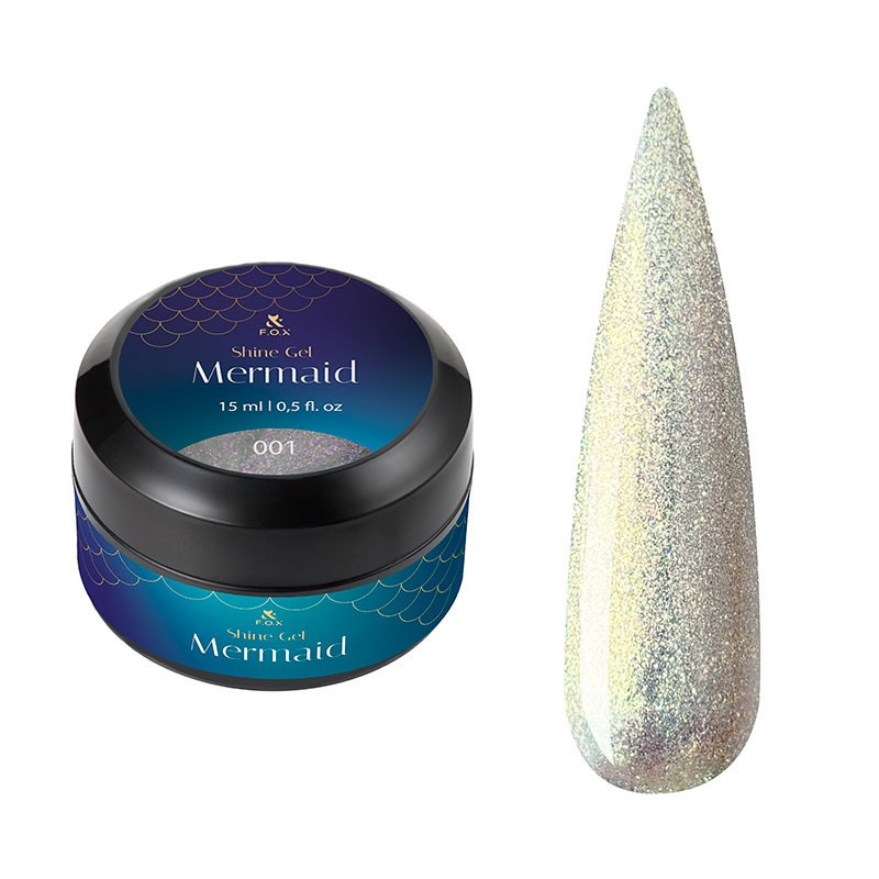 Shine Gel Mermaid 001 F.O.X - 15 мл