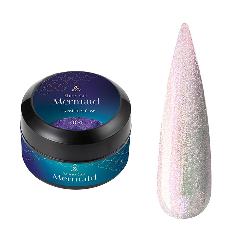 Shine Gel Mermaid 004 F.O.X - 15 мл