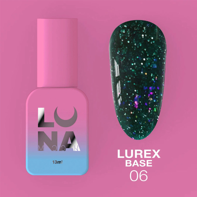 Камуфлирующая база Lunamoon Lurex Base Nr 6 - 13ml
